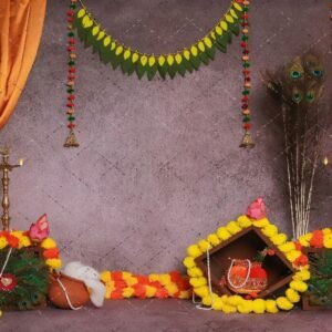 Krishna theme 5X8 Backdrop